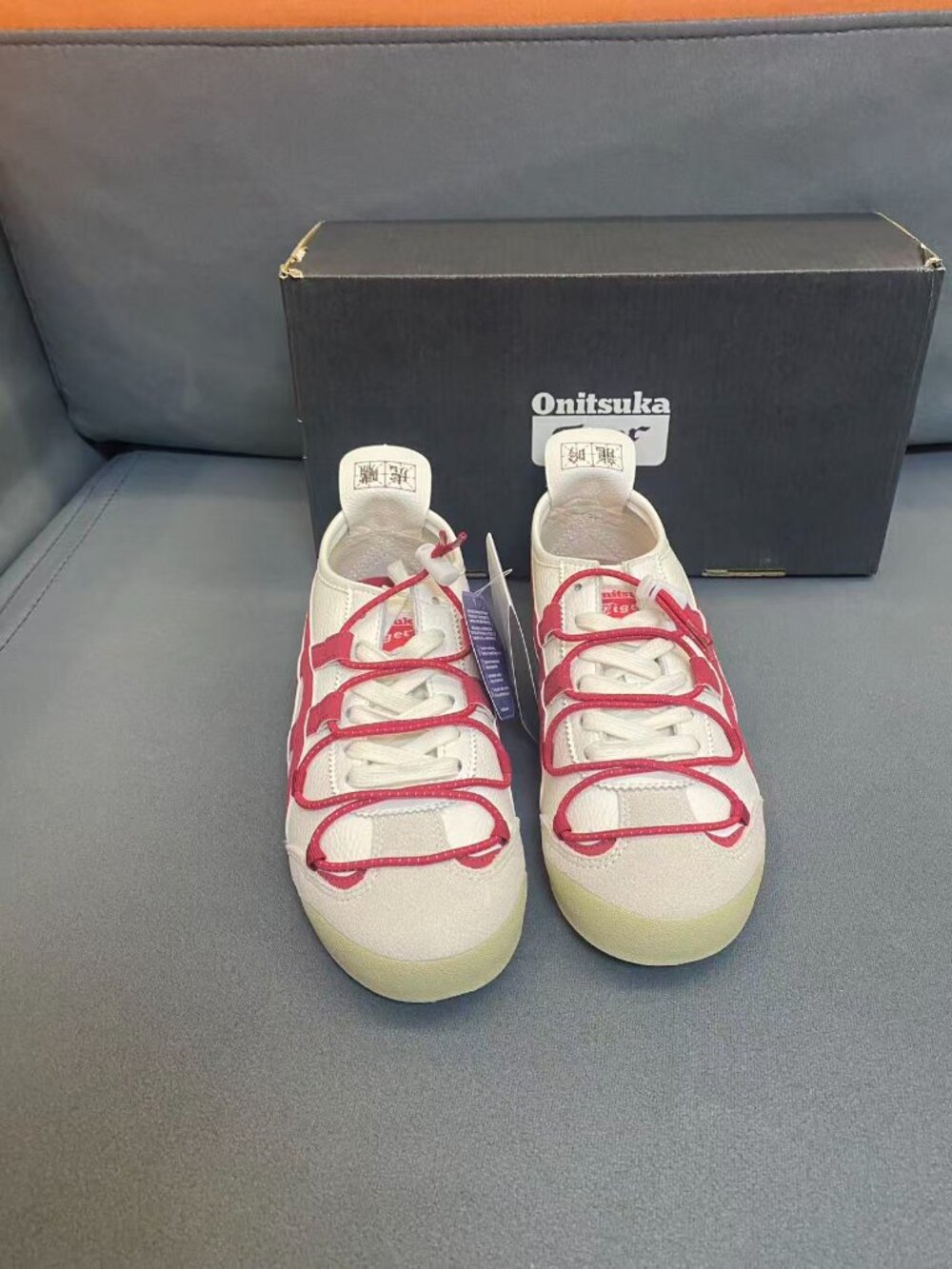 Onitsuka Tiger Mexico 66 Cream Red Men’s Sneakers